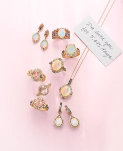 Le Vian Opal (2 Ct. T.w.) & Diamond (1/2 Ct. T.w.) Ring In 14k Rose Gold -rings shop 10305763 fpx