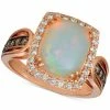 Le Vian Opal (2 Ct. T.w.) & Diamond (1/2 Ct. T.w.) Ring In 14k Rose Gold