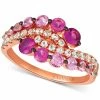 Le Vian Strawberry Layer Cake Multi-Gemstone Ring In 14k Rose Gold
