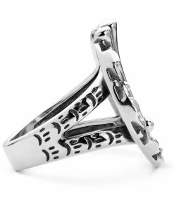 American West Fritz Casuse Naja Ring In Sterling Silver 10 American West Fritz Casuse Naja Ring In Sterling Silver -rings shop 11510417 fpx