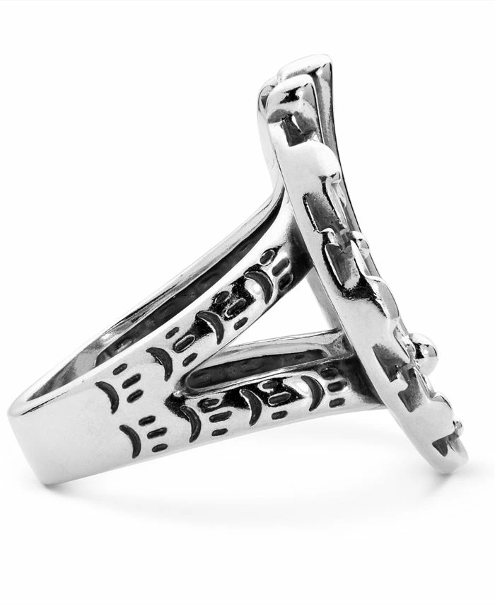 American West Fritz Casuse Naja Ring In Sterling Silver 4 American West Fritz Casuse Naja Ring In Sterling Silver - Image 4