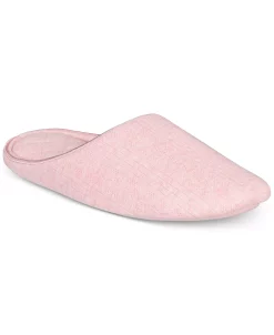 Charter Club Pointelle Closed-Toe Slippers, Created For Macy's