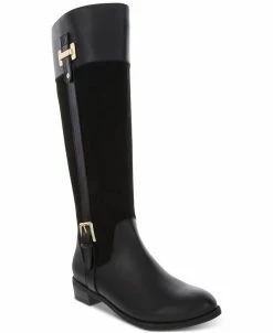 Karen Scott Deliee2 Wide-Calf Riding Boots, Created For Macy's
