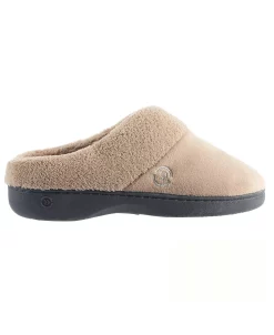 Isotoner Signature Women's Micro Terry Sport Hoodback Slippers -rings shop 13790900 fpx