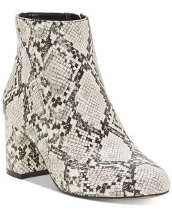 INC International Concepts Floriann Block-Heel Ankle Booties, Created For Macy's