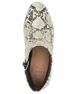 INC International Concepts Floriann Block-Heel Ankle Booties, Created For Macy's -rings shop 13942481 fpx