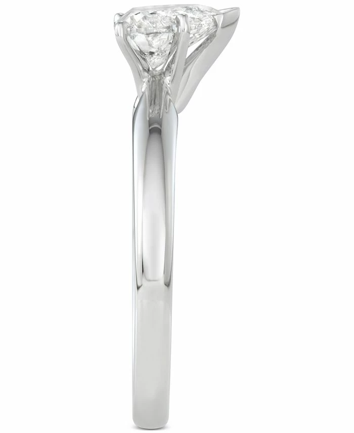 Macy's Diamond Heart-Cut Solitaire Engagement Ring (1 Ct. T.w.) In 14k White Or Yellow Gold 4 Macy's Diamond Heart-Cut Solitaire Engagement Ring (1 Ct. T.w.) In 14k White Or Yellow Gold - Image 4