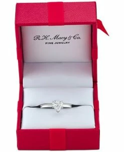 Macy's Diamond Heart-Cut Solitaire Engagement Ring (1 Ct. T.w.) In 14k White Or Yellow Gold 9 Macy's Diamond Heart-Cut Solitaire Engagement Ring (1 Ct. T.w.) In 14k White Or Yellow Gold -rings shop 14424182 fpx
