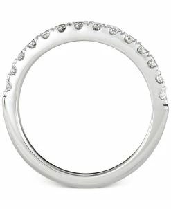 Macy's 3-Pc. Diamond Multi-Halo Cluster Bridal Set (5-3/8 Ct. T.w.) In 14k White Gold -rings shop 15299399 fpx