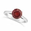 Macy's Garnet (2-1/3 Ct. T.w.) Ring In Sterling Silver. Also Available In London Blue Topaz (2-3/8 Ct. T.w.) And Citrine (1-7/8 Ct. T.w.)
