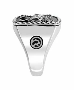 EFFY Collection ® Men's Onyx (5 Ct. T.w.) Dragon Ring In Sterling Silver -rings shop 16327342 fpx
