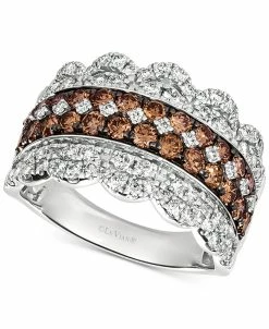 Le Vian 20th Anniversary Diamond Jubilee Crown Ring (2 Ct. T.w.) In 14k White Gold Or 14k Rose Gold, Exclusively At Macy’s