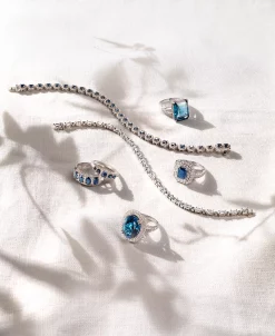 EFFY Collection ® Tanzanite (1-1/3 Ct. T.w) And Diamond (1/2 Ct. T.w) Ring In 14K White Gold (Also Available In Sapphire) 8 EFFY Collection ® Tanzanite (1-1/3 Ct. T.w) And Diamond (1/2 Ct. T.w) Ring In 14K White Gold (Also Available In Sapphire) -rings shop 17202515 fpx