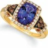Le Vian Blueberry Tanzanite (2 Ct. T.w.) & Diamond (1/2 Ct. T.w.) Ring In 14k Gold