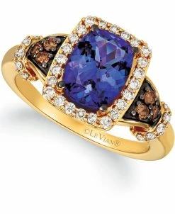 Le Vian Blueberry Tanzanite (2 Ct. T.w.) & Diamond (1/2 Ct. T.w.) Ring In 14k Gold