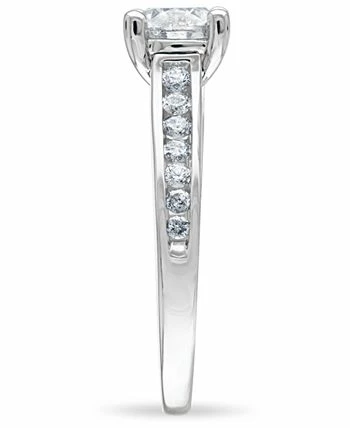 Macy's Diamond (1-1/2 Ct. T.w.) Channel-Set Bridal Set In 14K White, Yellow Or Rose Gold 8 Macy's Diamond (1-1/2 Ct. T.w.) Channel-Set Bridal Set In 14K White, Yellow Or Rose Gold - Image 8