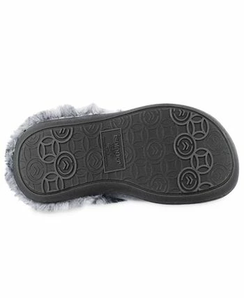 Isotoner Signature Women's Velour Sabrine Hoodback Slippers 3 Isotoner Signature Women's Velour Sabrine Hoodback Slippers - Image 3