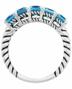 EFFY Collection ® Blue Topaz Statement Ring (2-7/8 Ct. T.w.) In Sterling Silver -rings shop 17957833 fpx