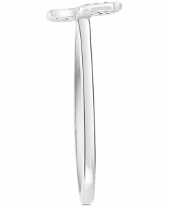 EFFY Collection ® Diamond Butterfly Ring (1/10 Ct. T.w.) In Sterling Silver Or 14k Gold-Plated Sterling Silver 9 EFFY Collection ® Diamond Butterfly Ring (1/10 Ct. T.w.) In Sterling Silver Or 14k Gold-Plated Sterling Silver -rings shop 18224045 fpx