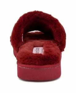 Juicy Couture Women's Halo Faux Fur Slippers -rings shop 18228533 fpx