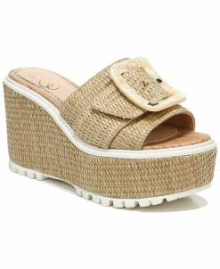 Sam Edelman Women's Livi Buckle Wedge Sandals