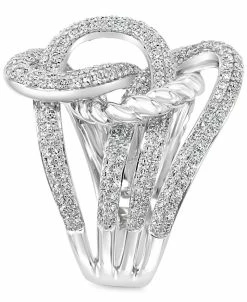 EFFY Collection ® Diamond Openwork Statement Ring (1 Ct. T.w.) In 14k White Gold -rings shop 18483713 fpx