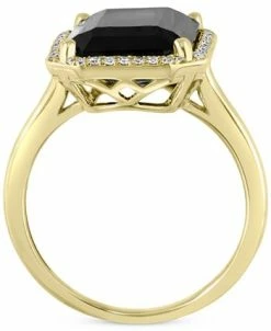 EFFY Collection ® Diamond (1/6 Ct. T.w.) & Onyx (14 X 10mm) Statement Ring In 14k Gold 7 EFFY Collection ® Diamond (1/6 Ct. T.w.) & Onyx (14 X 10mm) Statement Ring In 14k Gold -rings shop 18495102 fpx