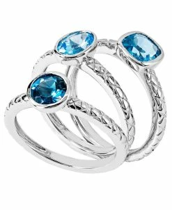 Macy's Women's Stackable Rings In Sterling Silver
