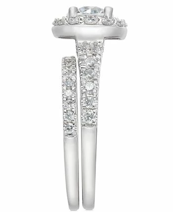 Macy's Diamond Halo Bridal Set (2 Ct. T.w.) In 14k White Or Yellow Gold 2 Macy's Diamond Halo Bridal Set (2 Ct. T.w.) In 14k White Or Yellow Gold - Image 2