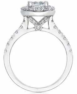 Macy's Diamond Halo Bridal Set (2 Ct. T.w.) In 14k White Or Yellow Gold 8 Macy's Diamond Halo Bridal Set (2 Ct. T.w.) In 14k White Or Yellow Gold -rings shop 18703705 fpx
