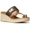 Michael Kors Women's Sidney Mid Wedge Espadrille Sandals