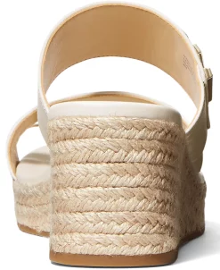 Michael Kors Women's Sidney Mid Wedge Espadrille Sandals -rings shop 18704451 fpx