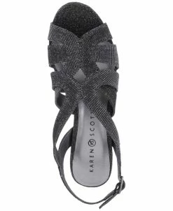 Karen Scott Belindah Slingback Dress Sandals, Created For Macy's -rings shop 18890169 fpx