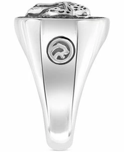 EFFY Collection ® Men's Black Spinel Panther Ring In Sterling Silver -rings shop 18992414 fpx