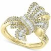 EFFY Collection ® Diamond Baguette Ribbon Statement Ring (3/4 Ct. T.w.) In 14k Gold