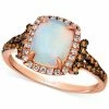 Le Vian Neopolitan Opal (7/8 Ct. T.w.) & Diamond (3/8 Ct. T.w.) Ring In 14k Rose Gold