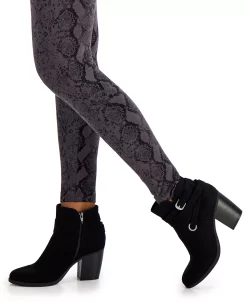 Style & Co Zolaa Block-Heel Booties, Created For Macy's -rings shop 19208870 fpx