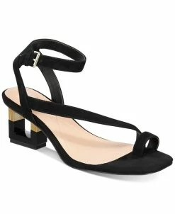 Alfani Women's Coreena Square-Heel Dress Sandals, Created For Macy's