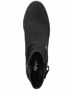 Style & Co Zolaa Block-Heel Booties, Created For Macy's -rings shop 19257943 fpx