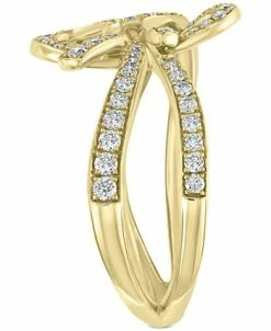 EFFY Collection ® Diamond Ribbon Tie Statement Ring (1/2 Ct. T.w.) In 14k Gold -rings shop 19360559 fpx
