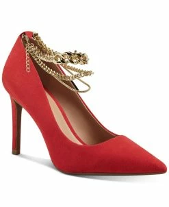 INC International Concepts Women's Sadelle Chain-Detail Pumps, Created For Macy's