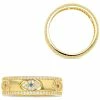 Macy's Cubic Zirconia Evil Eye Statement Ring In 14k Gold-Plated Sterling Silver