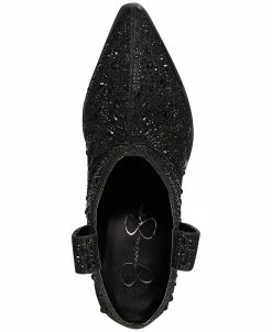 Jessica Simpson Women's Zadie Pull-On Western Booties -rings shop 19654474 fpx