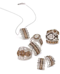 Le Vian 20th Anniversary Diamond Jubilee Crown Ring (2 Ct. T.w.) In 14k White Gold Or 14k Rose Gold, Exclusively At Macy’s -rings shop 19676701 fpx