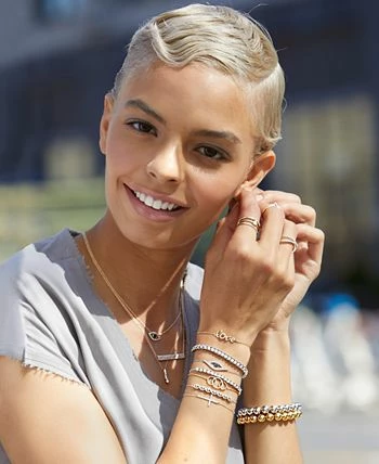 Wrapped Diamond Cluster Double Ring (1/6 Ct. T.w.) In 14k Gold, Created For Macy's 7 Wrapped Diamond Cluster Double Ring (1/6 Ct. T.w.) In 14k Gold, Created For Macy's - Image 7