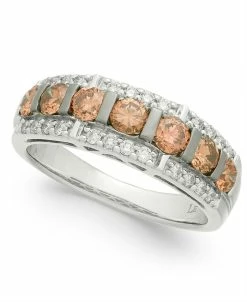 Le Vian Diamond Band (1-1/6 Ct. T.w.) In 14k White Gold, Yellow Gold Or Rose Gold -rings shop 19685747 fpx