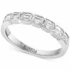 EFFY Collection ® Diamond Emerald-Cut Band (3/4 Ct. T.w.) In 14k White Gold