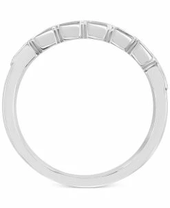 EFFY Collection ® Diamond Emerald-Cut Band (3/4 Ct. T.w.) In 14k White Gold 9 EFFY Collection ® Diamond Emerald-Cut Band (3/4 Ct. T.w.) In 14k White Gold -rings shop 19915592 fpx