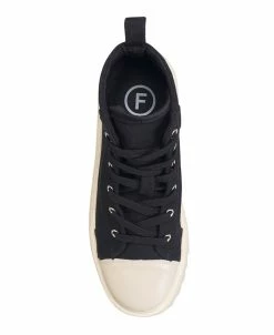 French Connection Women's Angel High Top Lace-up Lug Sole Platform Sneakers -rings shop 19932180 fpx