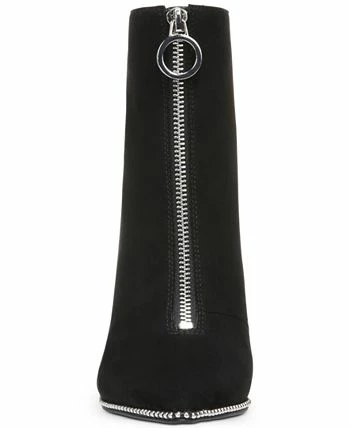 Bar III Women's Briget Front-Zip Booties, Created For Macy's 6 Bar III Women's Briget Front-Zip Booties, Created For Macy's - Image 6